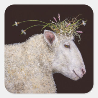 Gertrude the sheep stickers