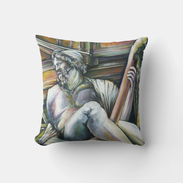 Gesamtkunstwerk Throw Pillow (Front)