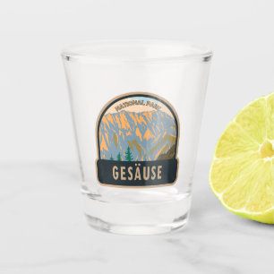 Gesause National Park Austria Vintage Shot Glass
