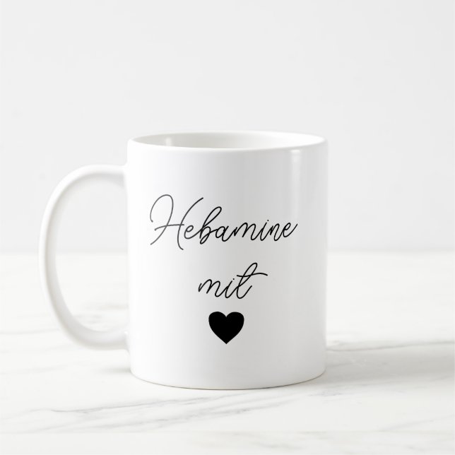 Geschenk Hebamme | Aufmerksamkeit und Dankeschön | Coffee Mug (Left)