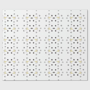 Geschenkpapier mit Yoga-Design Wrapping Paper