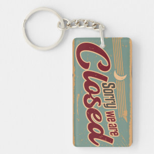 Geschlossen Keychain