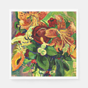 Gestel - Still Life with Tiger Lilies Napkin