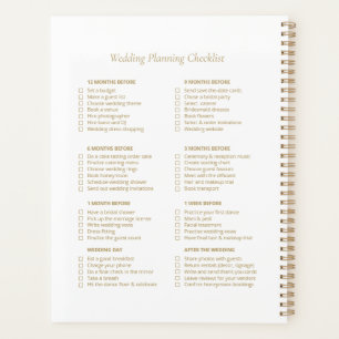 Gestionnaire de liste de contrôle Mariage Gold