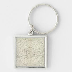 Gestirnte Himmel Sud Keychain