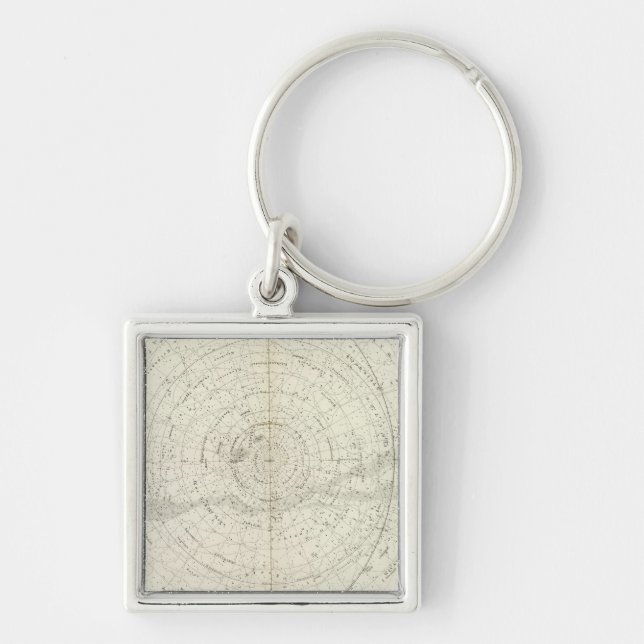 Gestirnte Himmel Sud Keychain (Front)