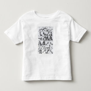 Gestures for miming  John Bulwer's 'Chrilogia Toddler T-shirt