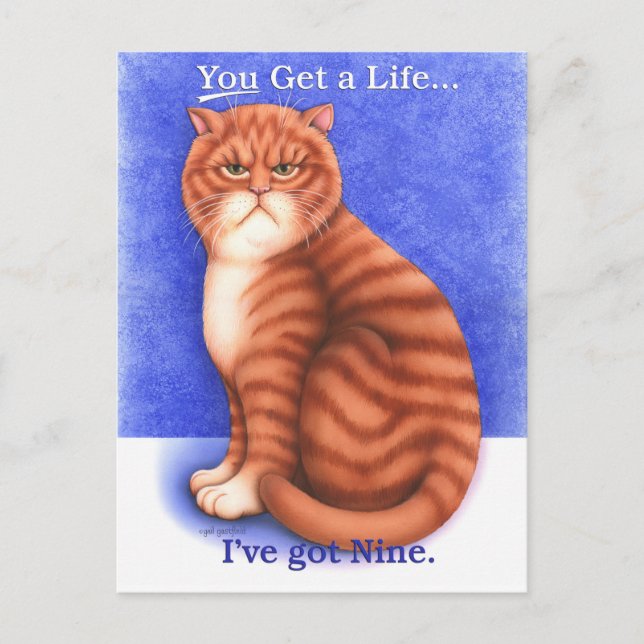 Get a Life Postcard (Front)