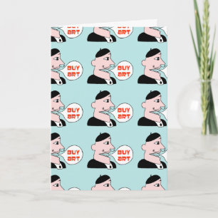 "Get A Little Culture" Greeting Card