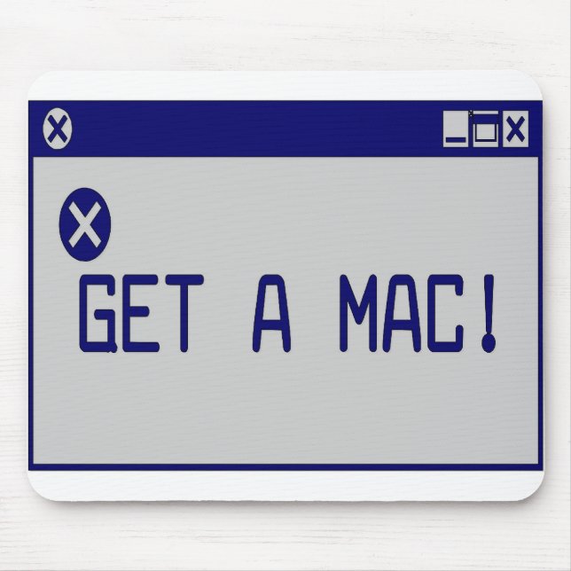 Get A Mac! Mouse Pad (Front)