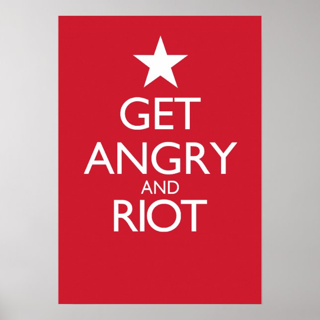 Get Angry Poster (Front)