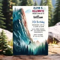Get Boy Tree Fun Cliff Rock Climbing 21st Birthday