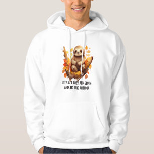 Get Cozy and Sloth Around This Autumn Hoodie
