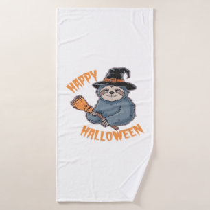 Get Cozy with Our Halloween Sloth T-Shirt � The Ul Bath Towel