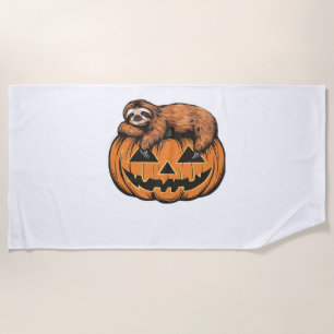 Get Cozy with Our Halloween Sloth T-Shirt – The Ul Beach Towel