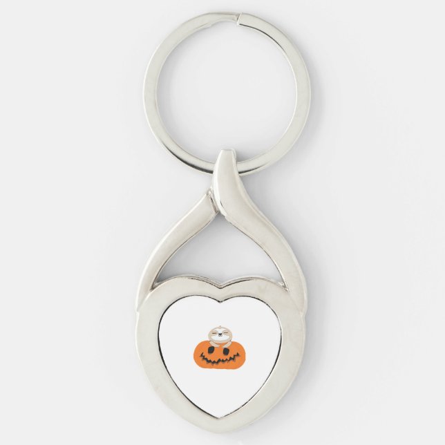 Get Cozy with Our Halloween Sloth T-Shirt – The Ul Keychain (Front)