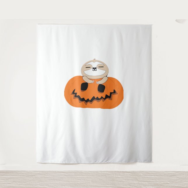 Get Cozy with Our Halloween Sloth T-Shirt – The Ul Tapestry (Front)