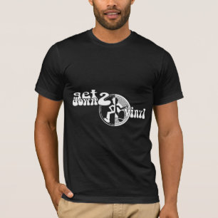 Get down 2 vinyl funky clubbing mono tee