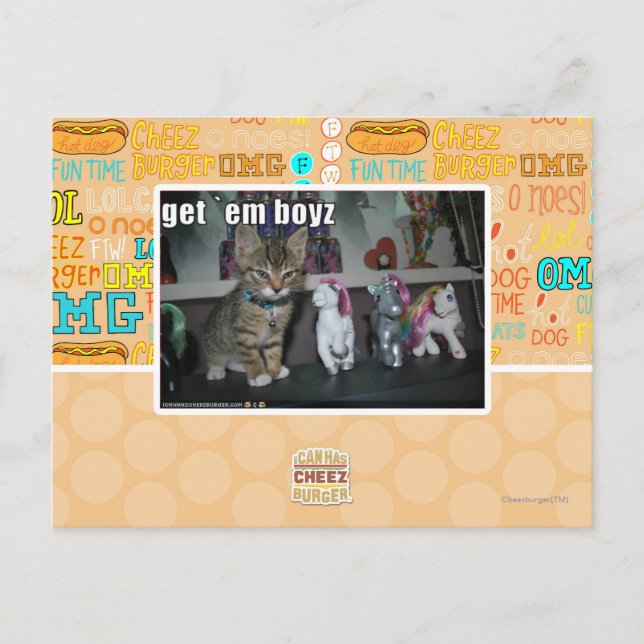 Get em boyz postcard (Front)