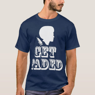 Get Faded Black Pride Barbershop Hair Cutter T-Shirt