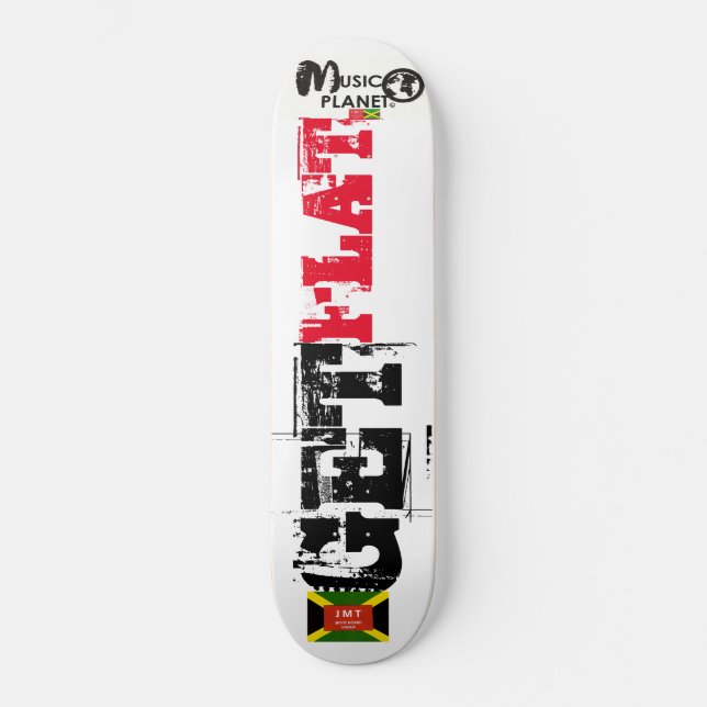 GET FLAT Skateboard (Front)