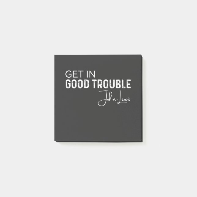 get in good trouble post-it notes (Front)