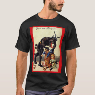 Get In The Bag Kids Vintage Krampus  T-Shirt