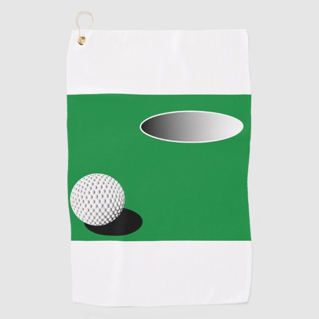 GET IN THE HOLE GOLF TOWEL (Front)