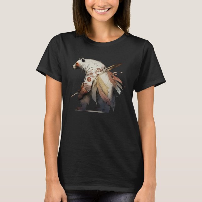 Get in Touch with Your Inner Bear with Our T-Shirt (Front)