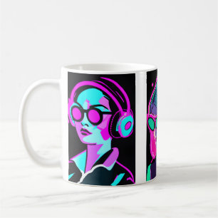 Get Into Your Groove Psychedelic Art Coffee Mug