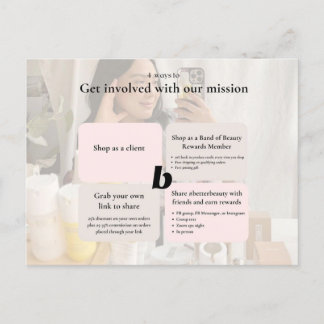 Get Involved! Announcement Postcard