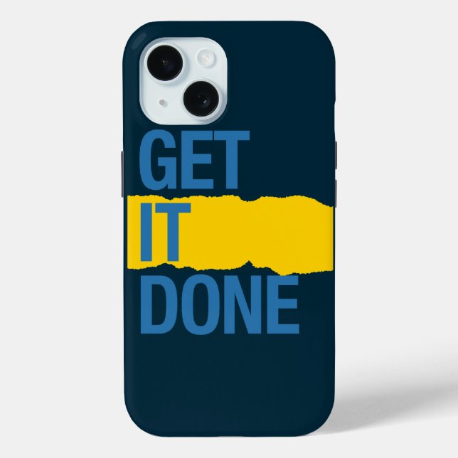 Get it done Case-Mate iPhone case (Back)