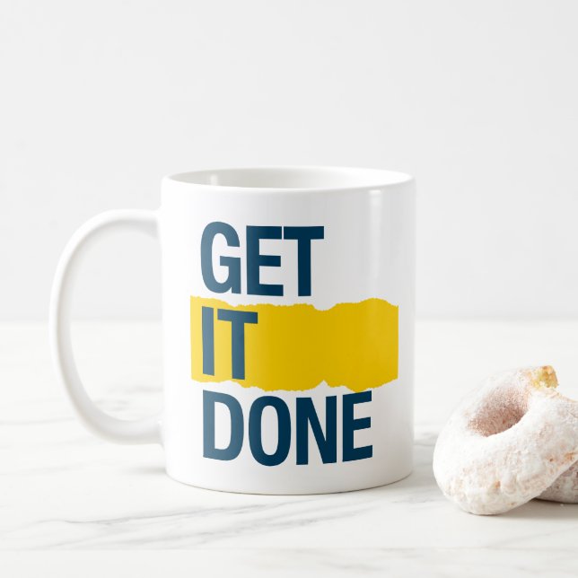 Get it done coffee mug (With Donut)