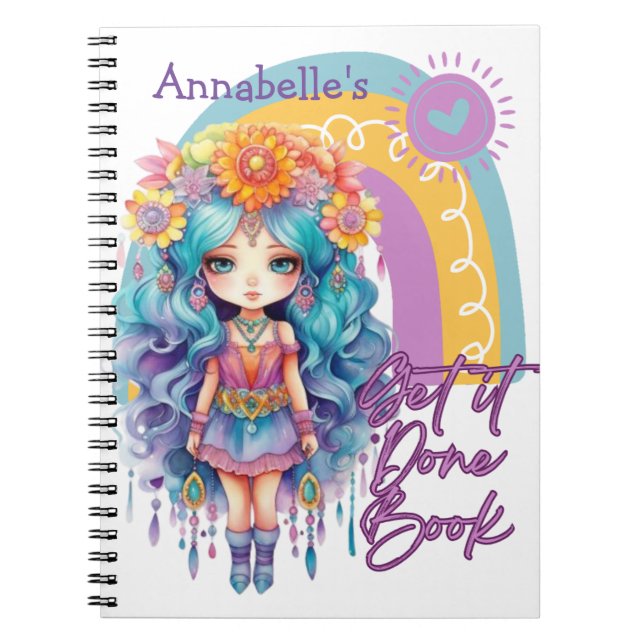 Get it done Spiral Photo Notebook (Front)