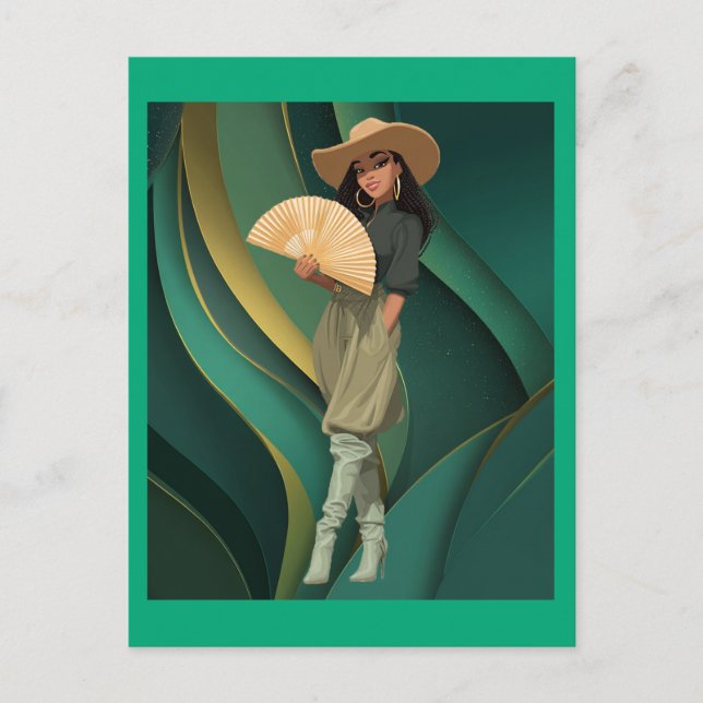 GET IT GIRL #2 POSTCARD (Front)