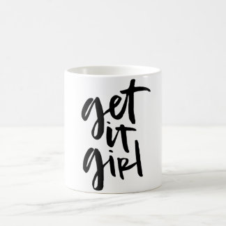 Get It Girl Handlettered Mug