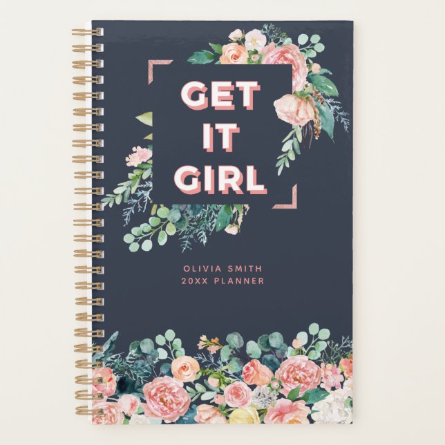 Get It Girl | Personalized Planner (Front)