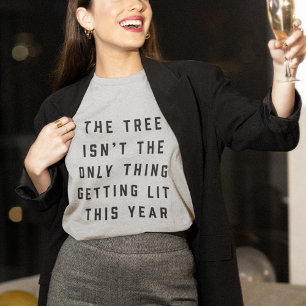 Get Lit Christmas T-Shirt