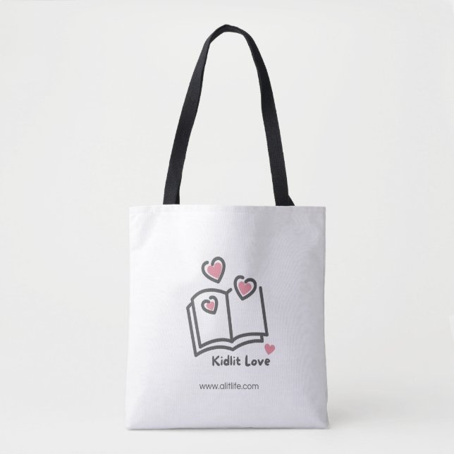 Get Lit(erate). & KidLit Love Tote Bag (Front)