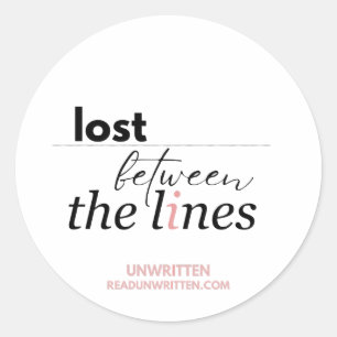 Get Lost Classic Round Sticker