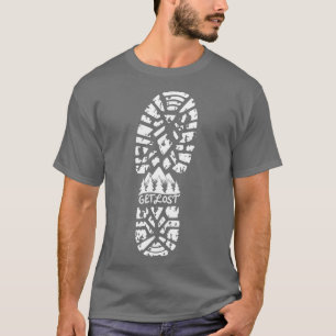 Get Lost Hiking Camping Wanderlust Travel Outr 1 T-Shirt