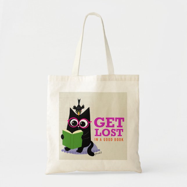 Get Lost in a Good Book Tote Bag (Front)