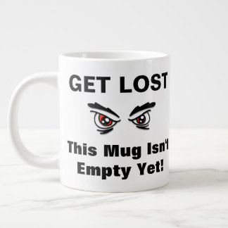 Get Lost Large Coffee Mug