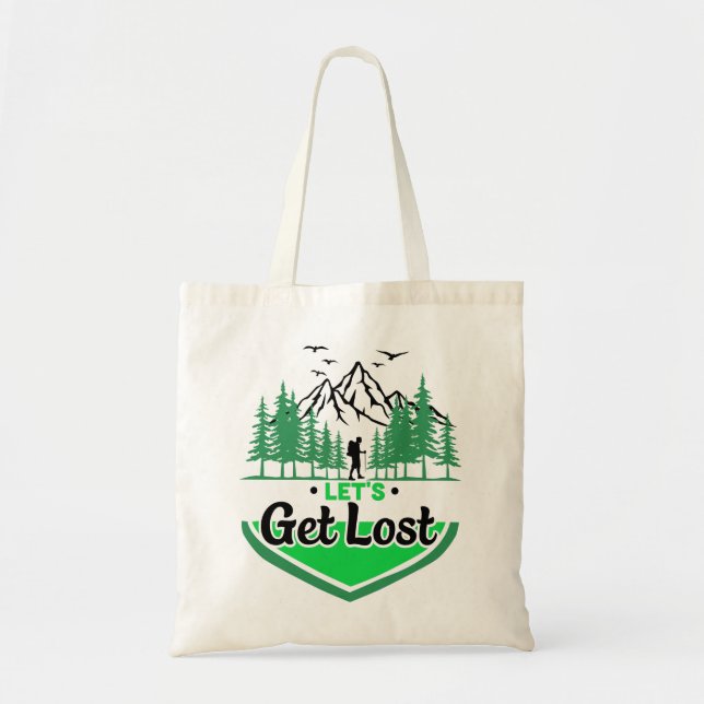 get lost tote bag (Front)