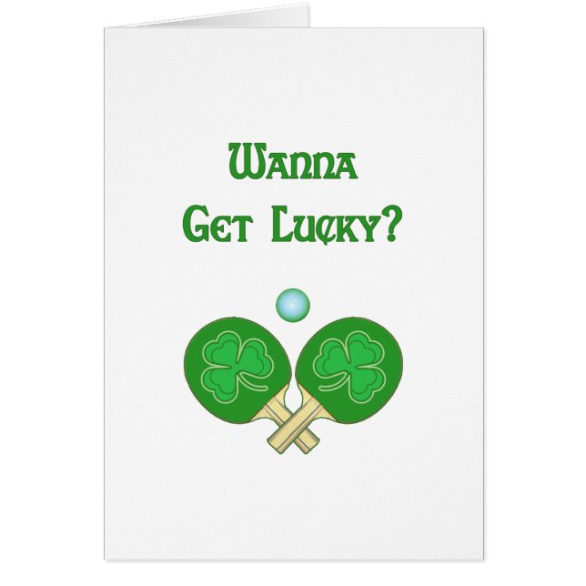 Get Lucky Ping Pong (Front)