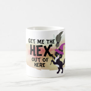 Get Me the Hex Mug - Witchy Halloween Humour Coffe