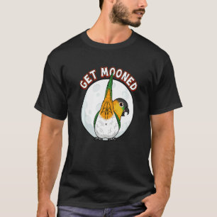 Get Mooned I Parrot Underfluffies I Black headed C T-Shirt