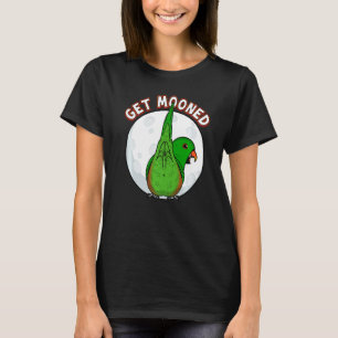 Get Mooned I Parrot Underfluffies I Male Eclectus T-Shirt