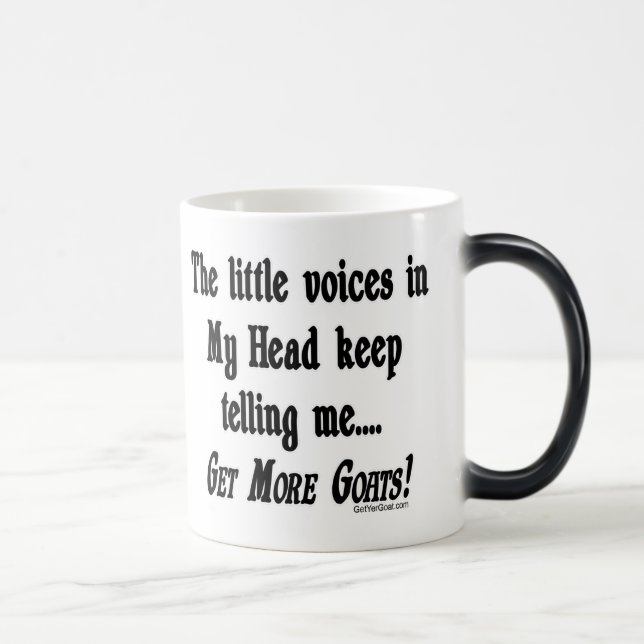 Get More Goats Funny Goat Magic Mug (Right)