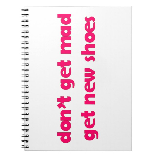Get New Shoes Notebook (Front)